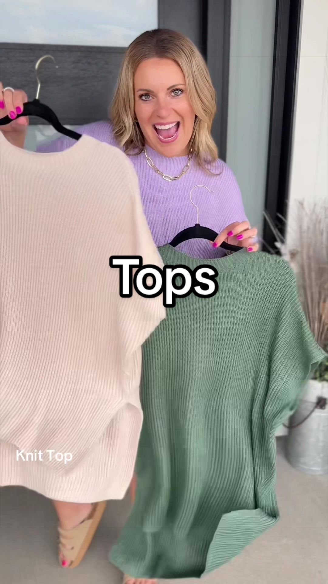 TikTok post by @mindy.dealfinder for Shewin Official US. Caption reads: No Words. A top to style all year long.....