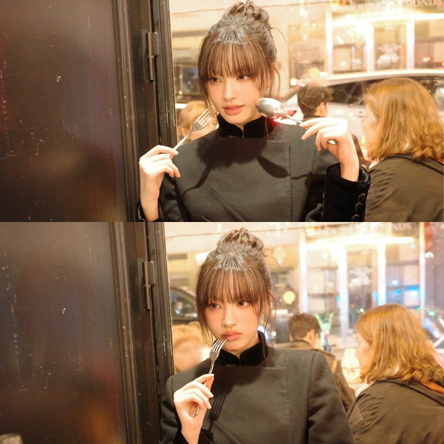 Instagram post by @liz.yeyo for Valentino. Caption reads: 🖤🖤🍸🍹🍷🥂🖤🖤
@maisonvalentino 
#Valentino....