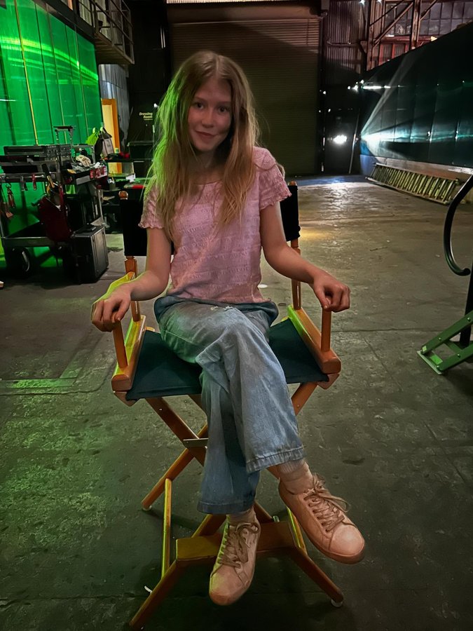 Instagram post by @kinleyfullout for Liquid Death. Caption reads: [...] commercial shoot for @boostmobile and....