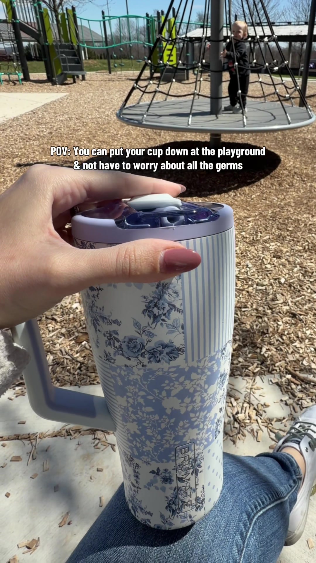 TikTok post by @nicholemayer2 for BruMate. Caption reads: [...] straw and you’re good to go #brumate....