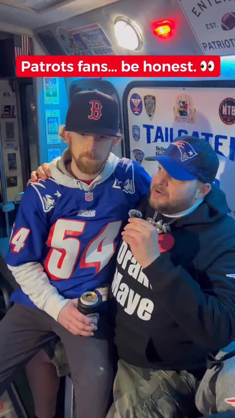 Instagram post by @babzonthemic for TickPick. Caption reads: A season for the books 📚 #tickpick #patriots #nfl....