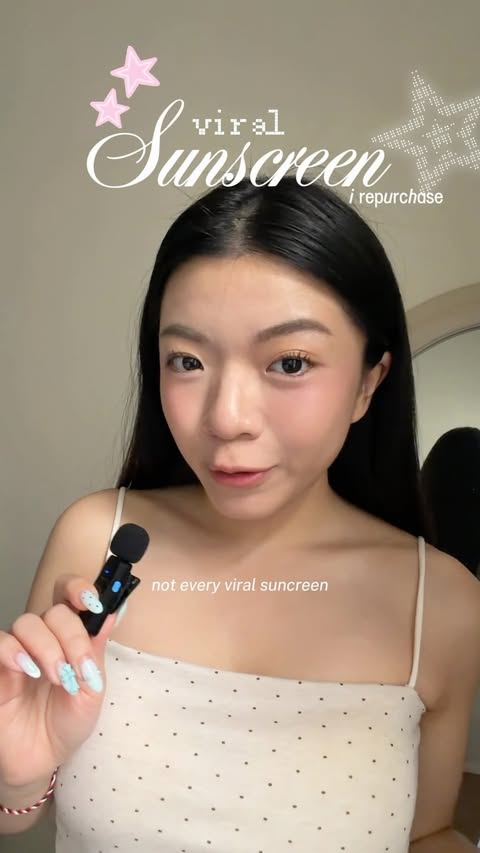 Instagram post by @wongweisyuen for Avène. Caption reads: [...] thoughts on the viral sunscreen from Avène....