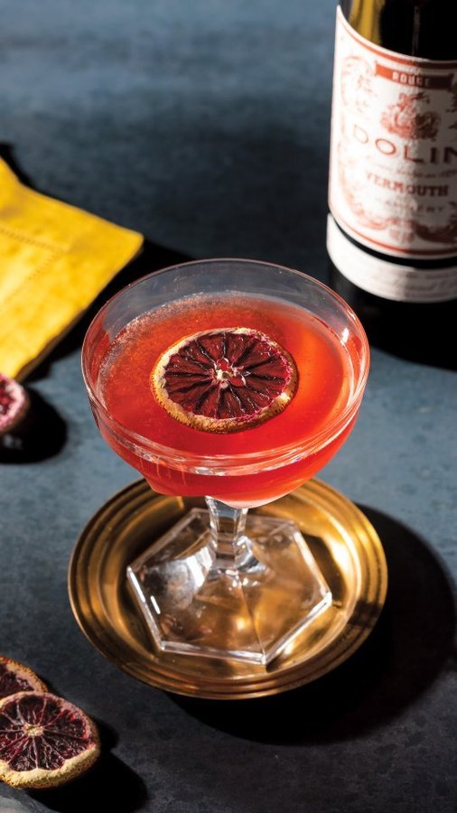 Instagram post by @brianharthoffman for Bake from Scratch. Caption reads: ✨🍸 We're back with another delicious recipe from....