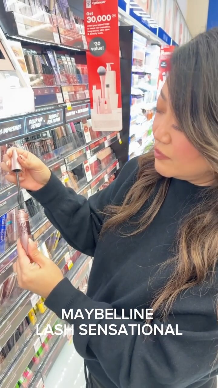 Instagram post by @graceleebeauty for Shoppers Drug Mart. Caption reads: "Grace, what’s your fave mascara?” 👀 You....