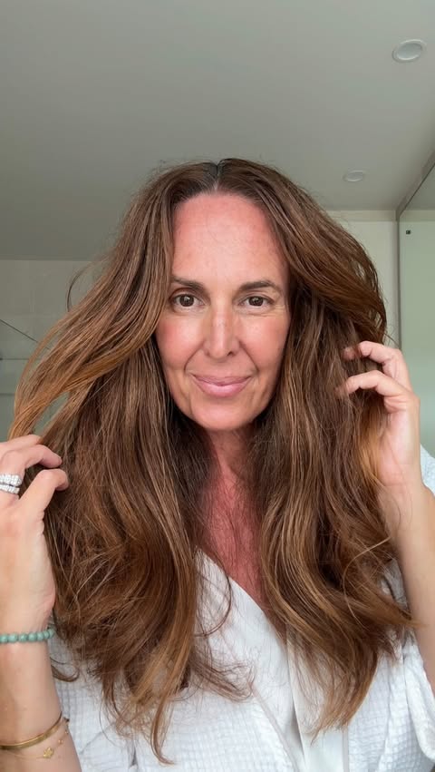 Instagram post by @tashsefton for Briogeo. Caption reads: [...] routine to tame my mane @meccabeauty....