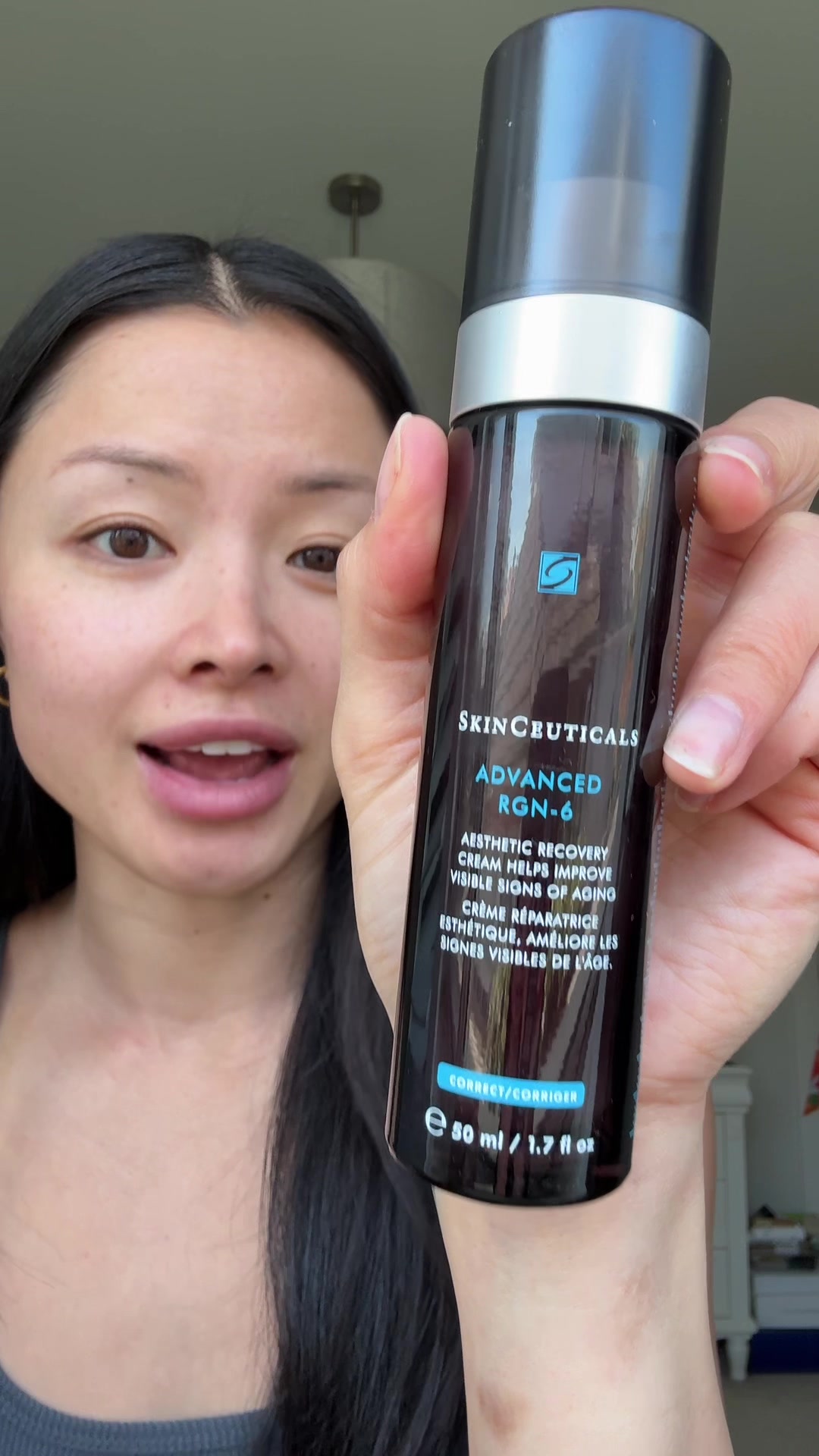 TikTok post by @martinaliang for SkinCeuticals. Caption reads: Getting these skin treatments is only half the....