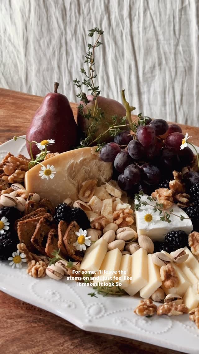 Instagram post by @hummusbirrd for Lenox. Caption reads: My favorite part of having people over is getting....