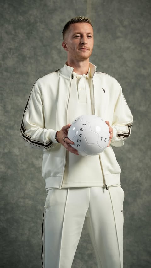 Instagram post by @marcinho11 for Teveo. Caption reads: Marco Reus // TEVEO – let’s rethink the game....