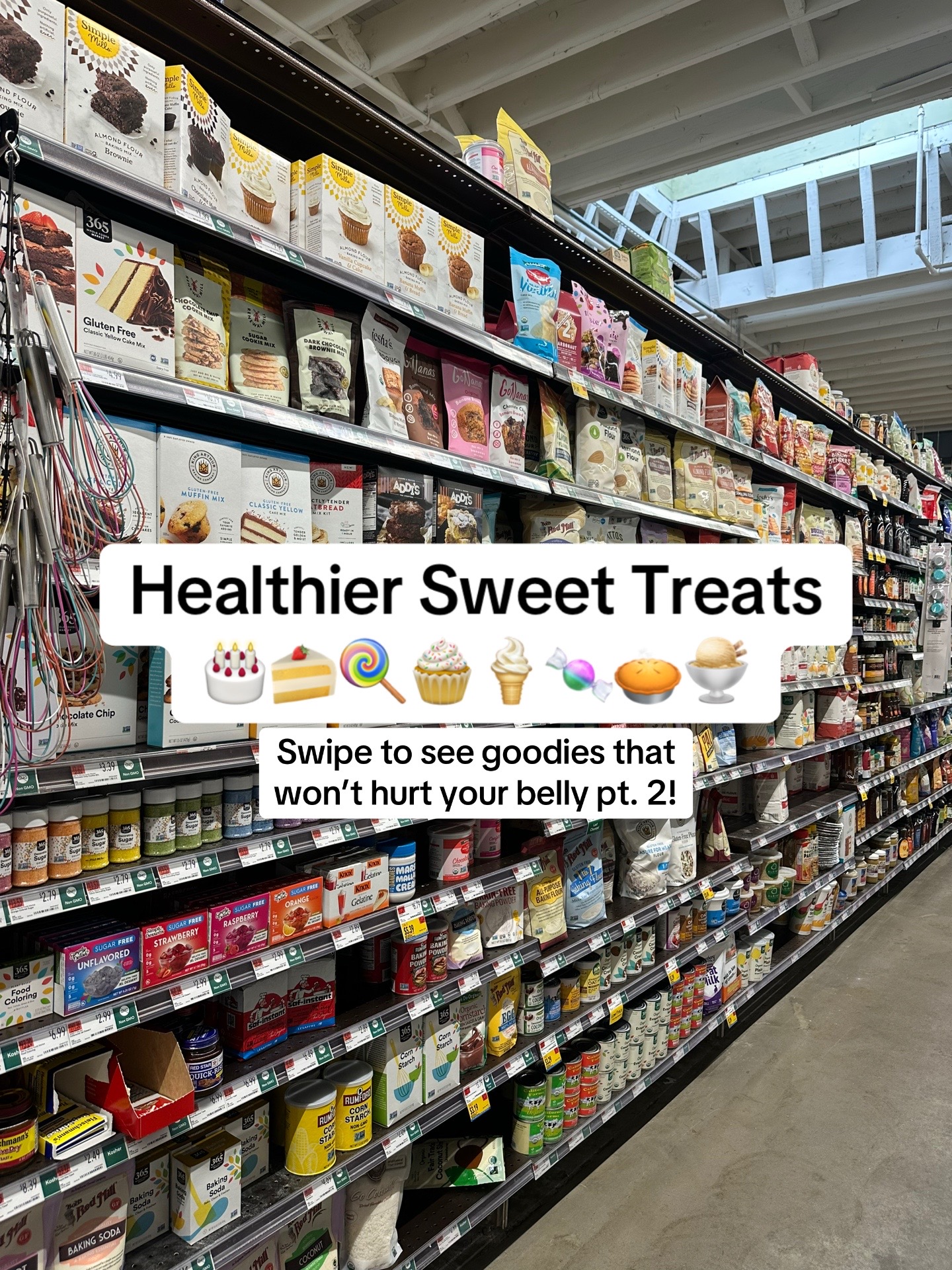 TikTok post by @well_withchristina for Solely. Caption reads: Delicious and better for you dessert options! 🤩....