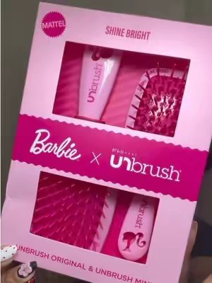 TikTok post by @justagirlfrom1995 for Unbrush. Caption reads: [...] you grab you one Thank you Barbie and....