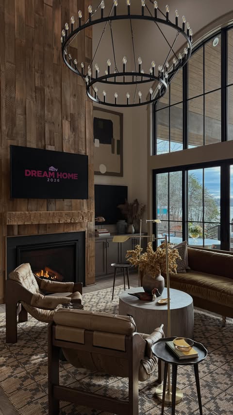 Instagram post by @biancaxhenderson for Wayfair. Caption reads: [...] toured the 2026 @hgtv Dream Home with....