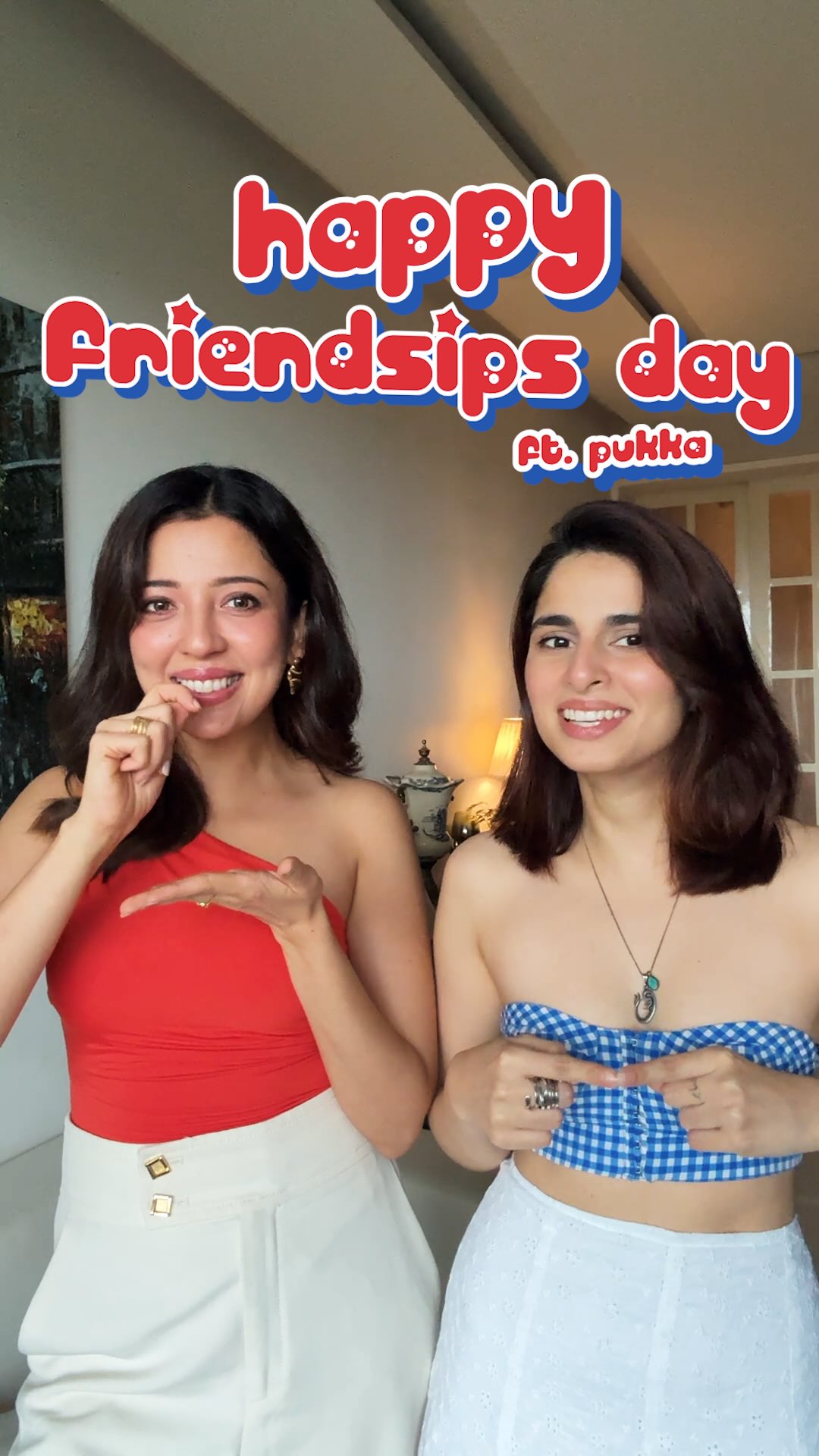 Instagram post by @aisharahmed for Pukka Herbs. Caption reads: Happy Friendsips Day! 🌷
Wondering where the H....