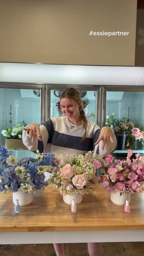 Instagram post by @lexi.lexi.lexi for essie. Caption reads: which Iconic @essie shade is your favorite? Mine....