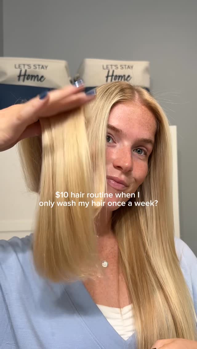 Instagram post by @kaylee_brice for Suave. Caption reads: I have to make hair wash days COUNT around here +....