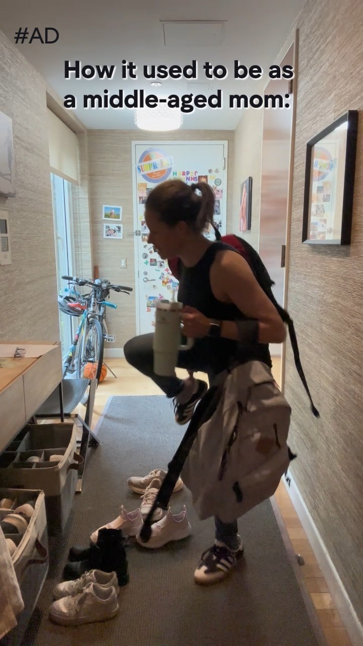 Instagram post by @jennawolfe for Qunol. Caption reads: #ad Being a personal trainer, TV host, and mom of....