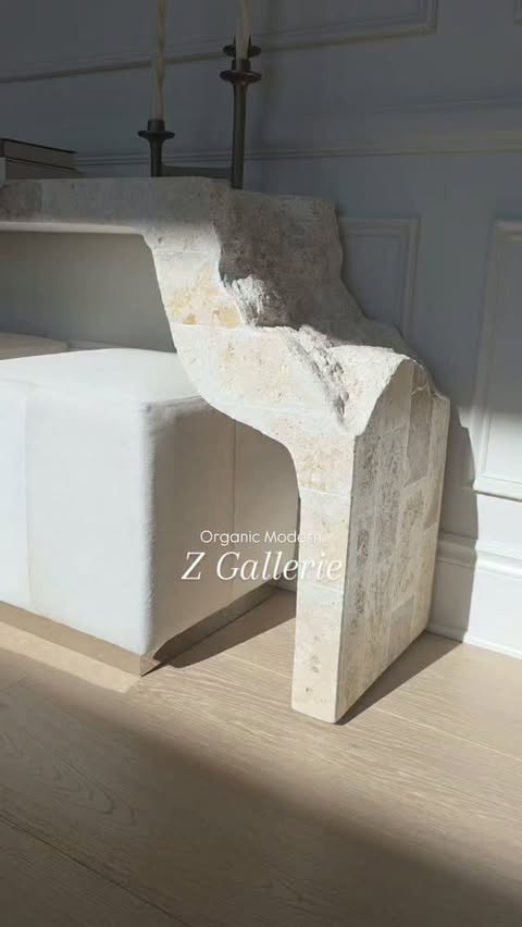 Instagram post by @builderswife4 for Z Gallerie. Caption reads: [...] barely needs to be styled 🤍 This new....
