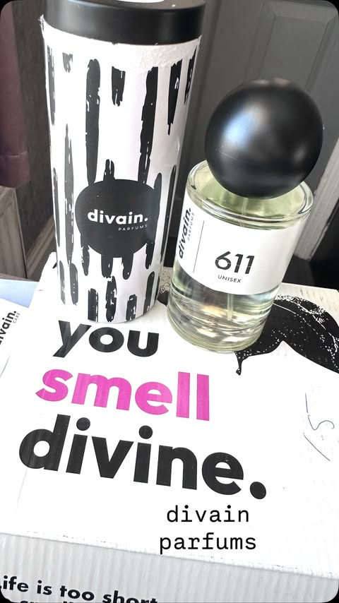 Instagram post by @4dimplesplus2 for DIVAIN Parfums. Caption reads: AD I’ve been trying out some gorgeous fragrances....