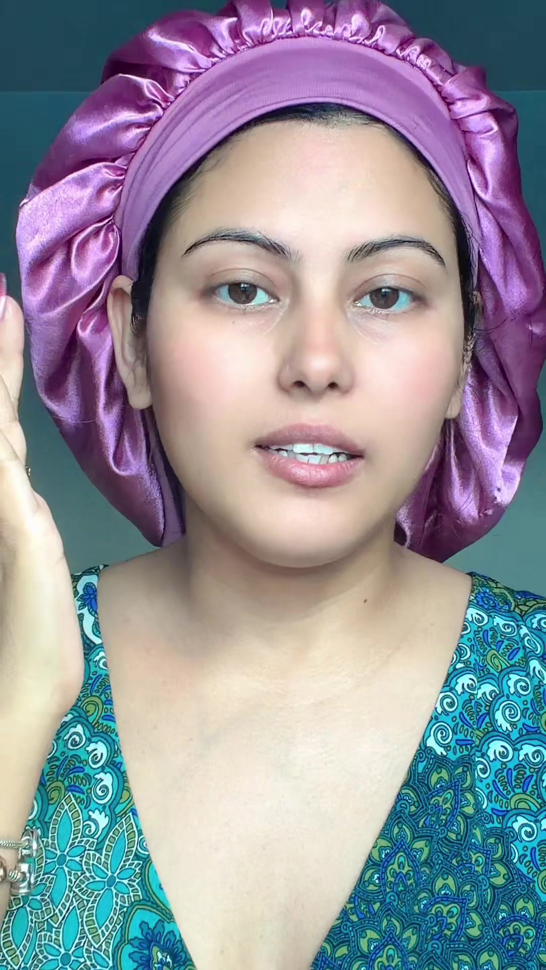TikTok post by @ritachauhan90 for HKH cosmetics. Caption reads: [...] #antiaging #skincare #tiktokshop @HKH....