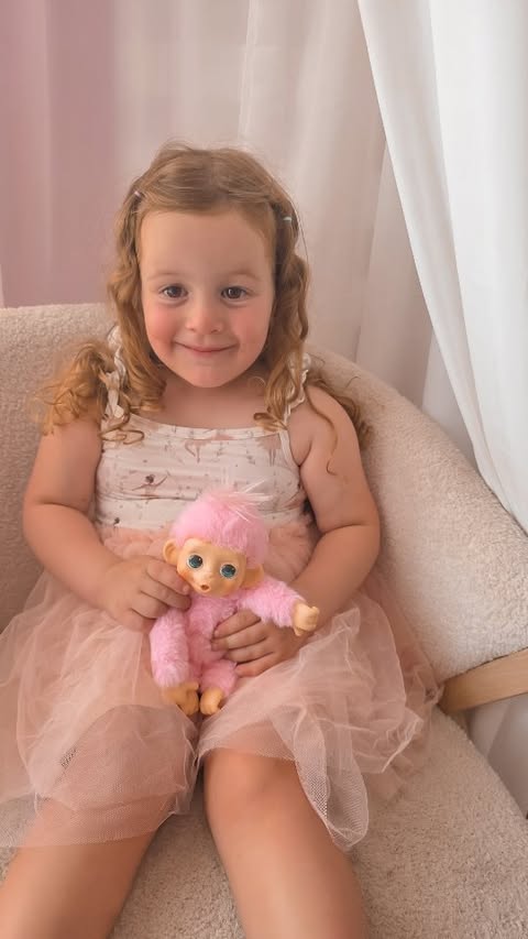 Instagram post by @adalyn.and.brooklyn for The Connect Agency. Caption reads: The sweetest little friend for Adalyn 🫶 With....