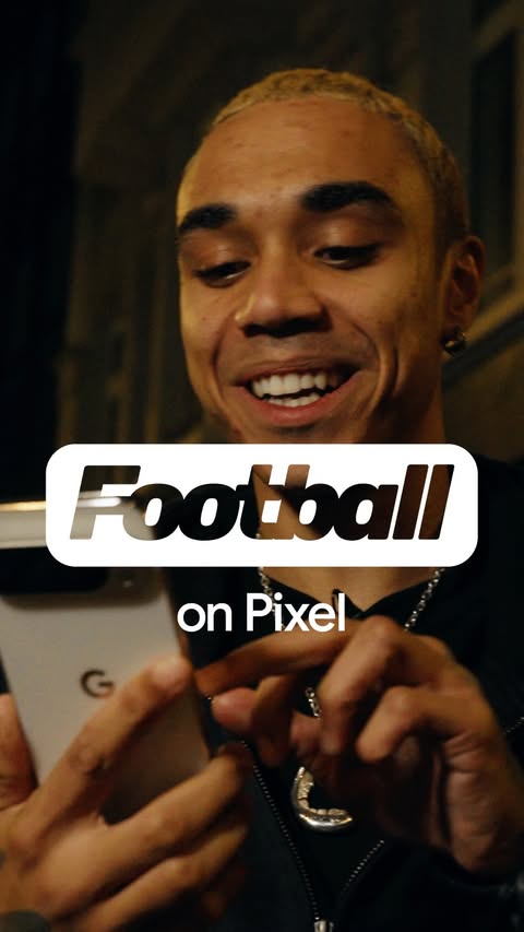 Instagram post by @bigdaddykoj for Google Pixel. Caption reads: There might be more than 600 miles between Hamburg....