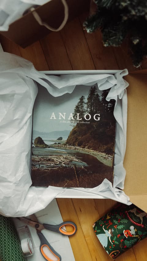 Instagram post by @outdoorpixs for Artifact Uprising. Caption reads: [...] am giving the gift of print!....