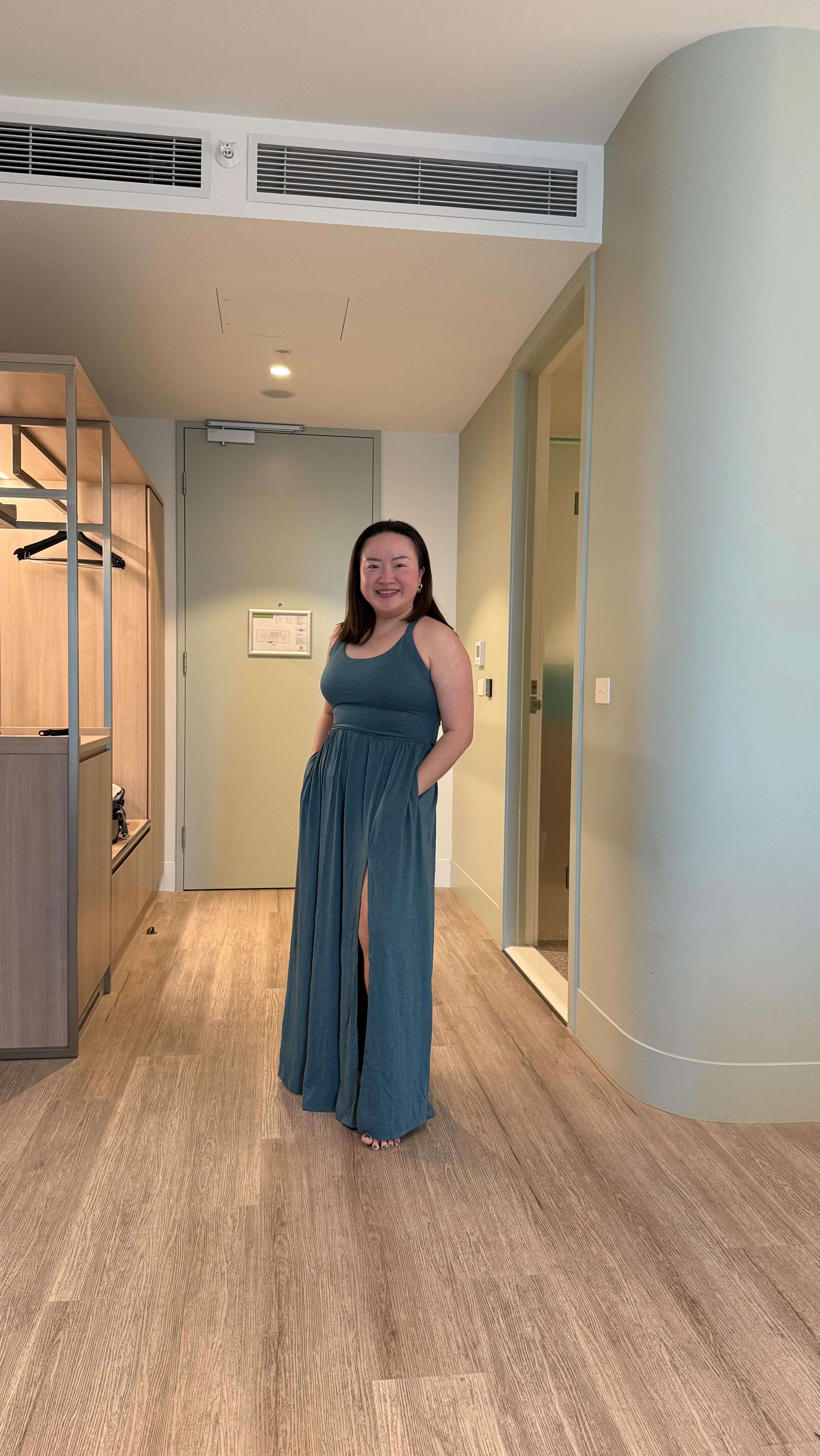 Instagram post by @alongcamejayden for Halara. Caption reads: This is @halara_au Backless Twisted Side Pocket....