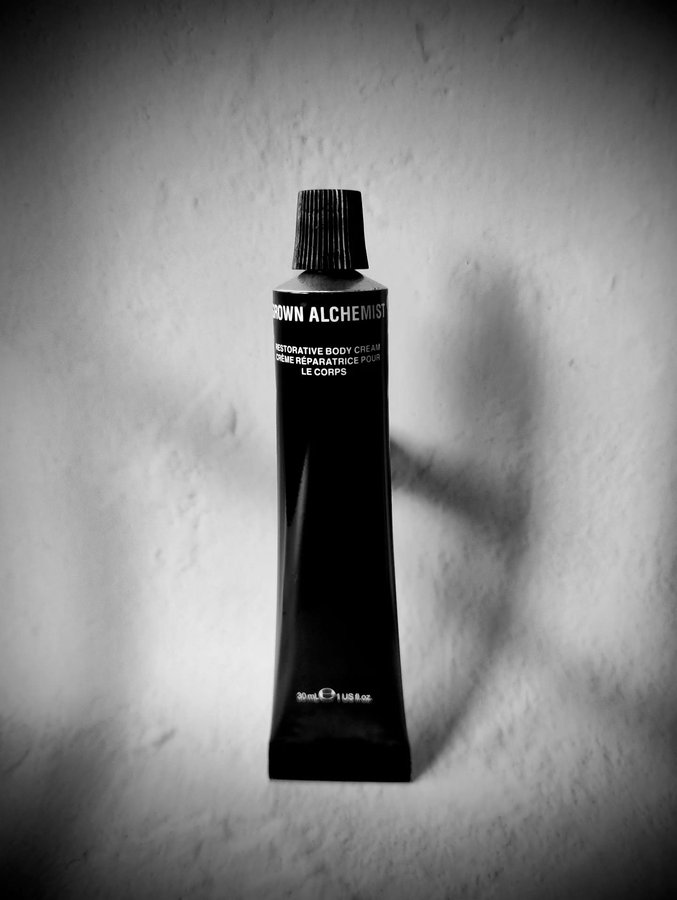 Instagram post by @malgorzata.wojas for Influenster. Caption reads: I’ve been testing the Grown Alchemist Restorative....