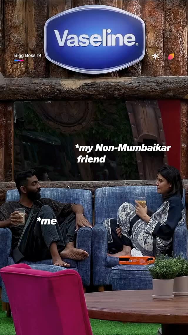 Instagram post by @maltichahar for JioCinema. Caption reads: To all non-Mumbaikars, take....