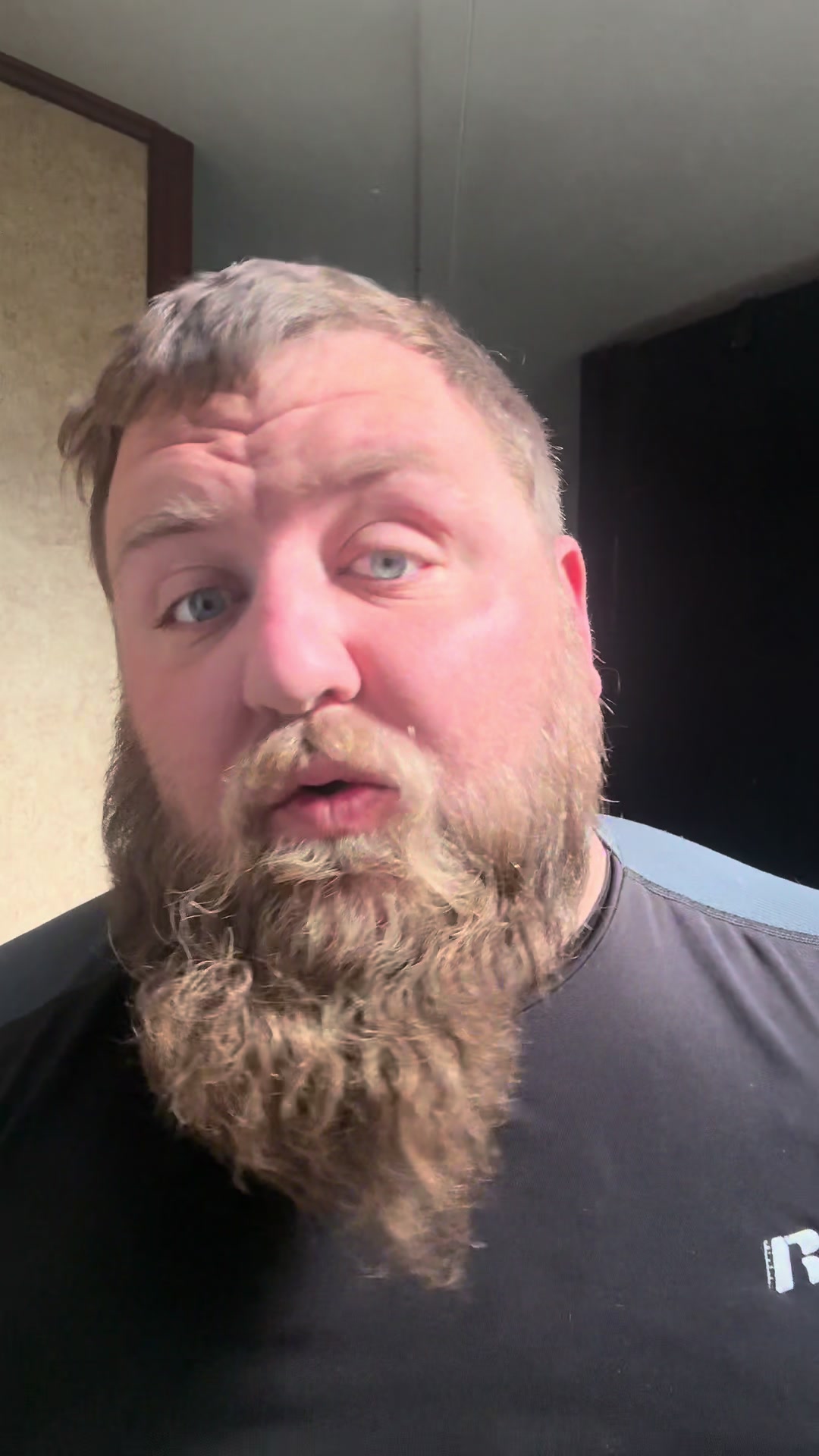 TikTok post by @thebeardedbard for Derm Dude. Caption reads: [...] and it will take care of your face. @Derm....