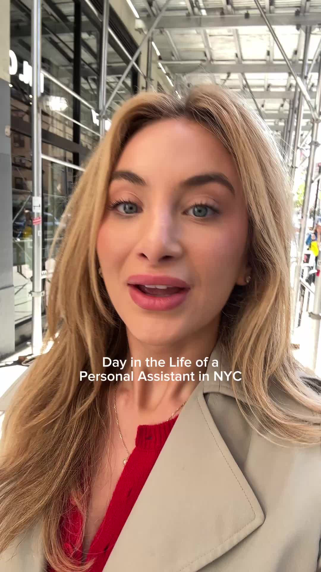 TikTok post by @victoriahiegel for Gametime. Caption reads: Love the fact that I get to shop all day ❤️ for....