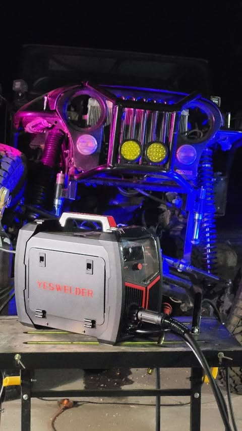 Instagram post by @lockdyn_media for YesWelder. Caption reads: Glad to add YesWelder to the team! . . .....