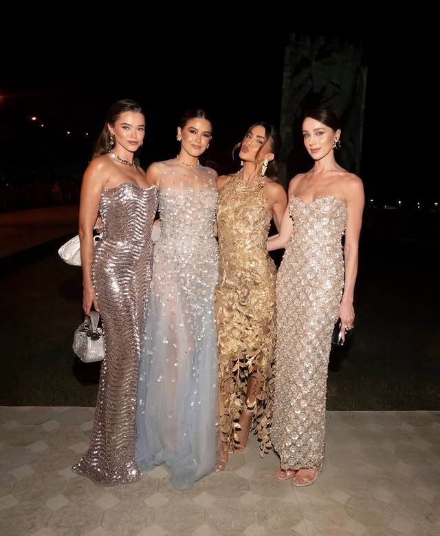 Instagram post by @maryleest for Oscar De La Renta. Caption reads: Celebrating 60 years of @oscardelarenta in the....