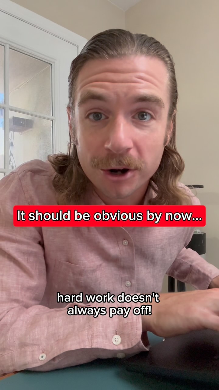 Instagram post by @tomfell for NerdWallet. Caption reads: Normalize reasonable workloads. @nerdwallet ‘s....