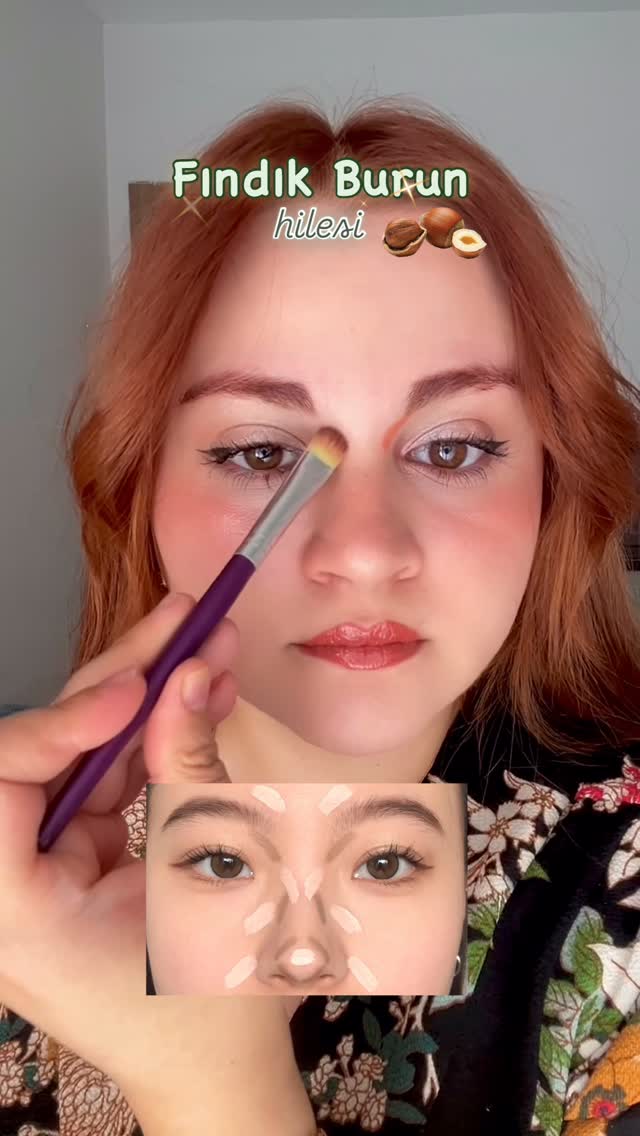 Instagram post by @esradankareler_ for maccosmetics. Caption reads: “Burun kontörü aslında düşündüğünden çok daha....