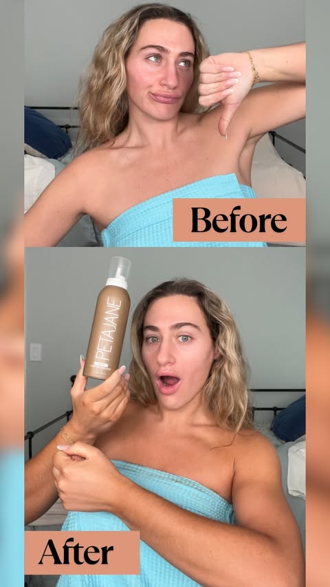 Instagram post by @jennahaithlifestyle for Peta Jane Beauty. Caption reads: Nothing cures the winter blues like waking up with....