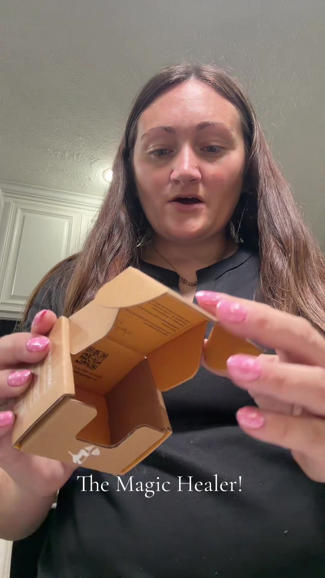 TikTok post by @meganbeard97 for MyMagicHealer. Caption reads: Thank you @MyMagicHealer for the free sample!!!....