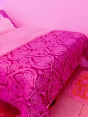 TikTok post by @ashleypresulme for Lux Decor Collection. Caption reads: LDC LUX DECOR COLLECTION 4-Piece Paisley Print....
