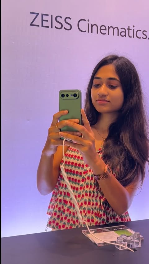 Instagram post by @shreefeatures for Poorvika. Caption reads: [...] vivo X300 Series is finally here at Poorvika....