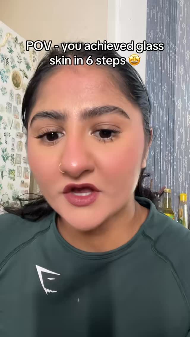 Instagram post by @llilmaz for Yepoda. Caption reads: glass skin routine 🤩 @yepoda #yepoda #kbeauty....