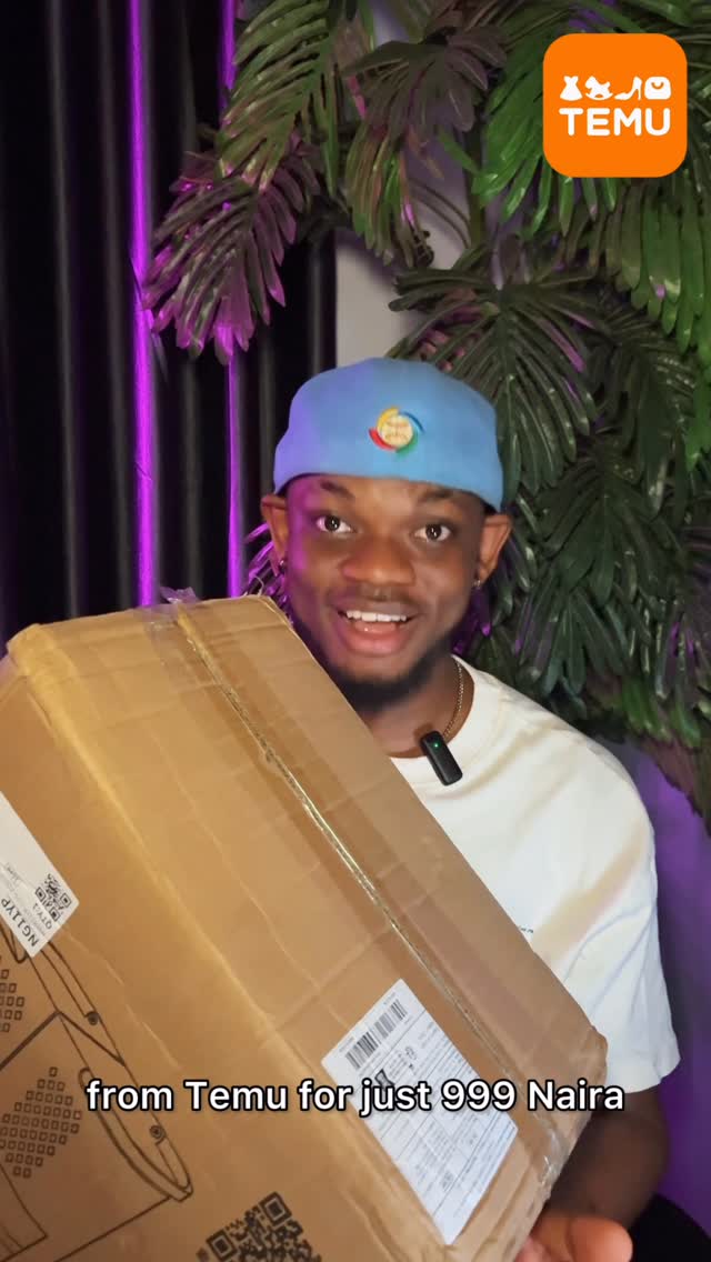 Instagram post by @froszh for Temu. Caption reads: [...] sooo amazing 🤩 
Download the temu app now....