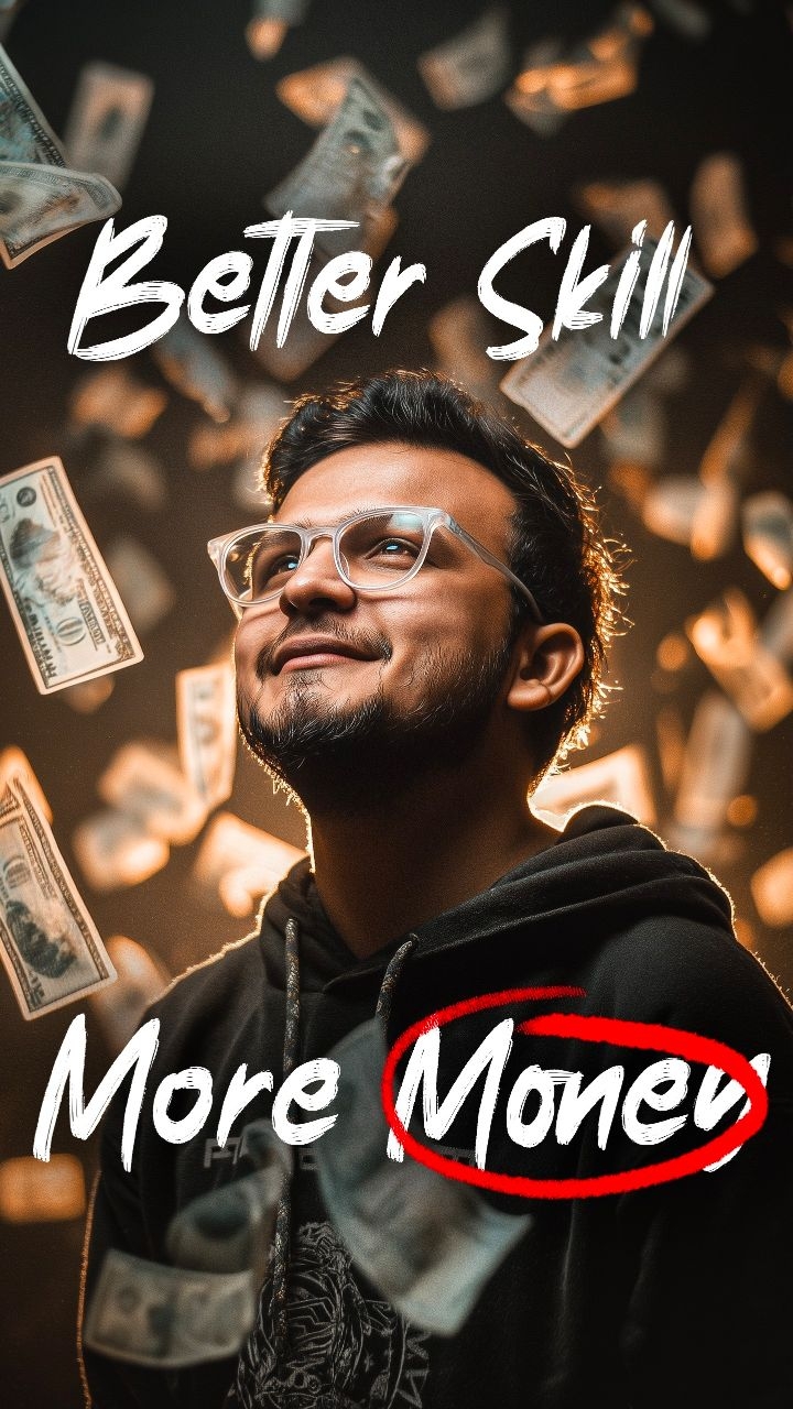 Instagram post by @dope.motions for Odoo. Caption reads: Skill without a pricing strategy is like running....