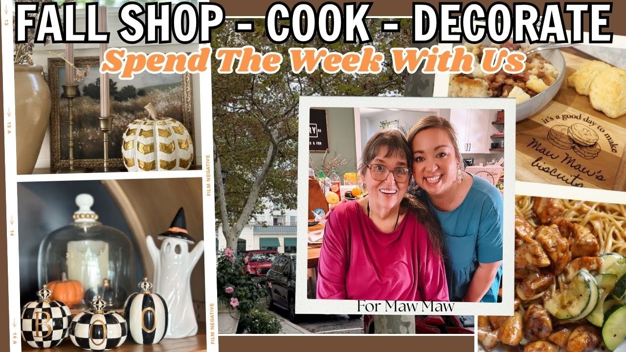 YouTube post by @jessicaodonohue for LIKEtoKNOW.it. Caption reads: HOME UPDATES | FALL SHOPPING & GROCERY HAUL | BEST....