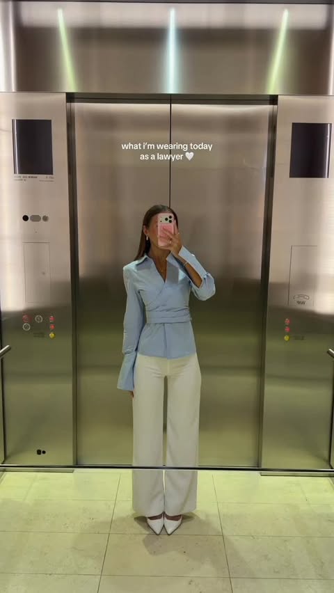 Instagram post by @styledbygracie for Meshki. Caption reads: in love with this @meshki top 🤍 #ad #ootd....