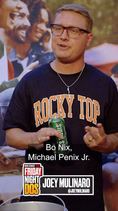 Instagram post by @joeymulinaro for Dos Equis. Caption reads: It’s Saturday and you know what that means…....