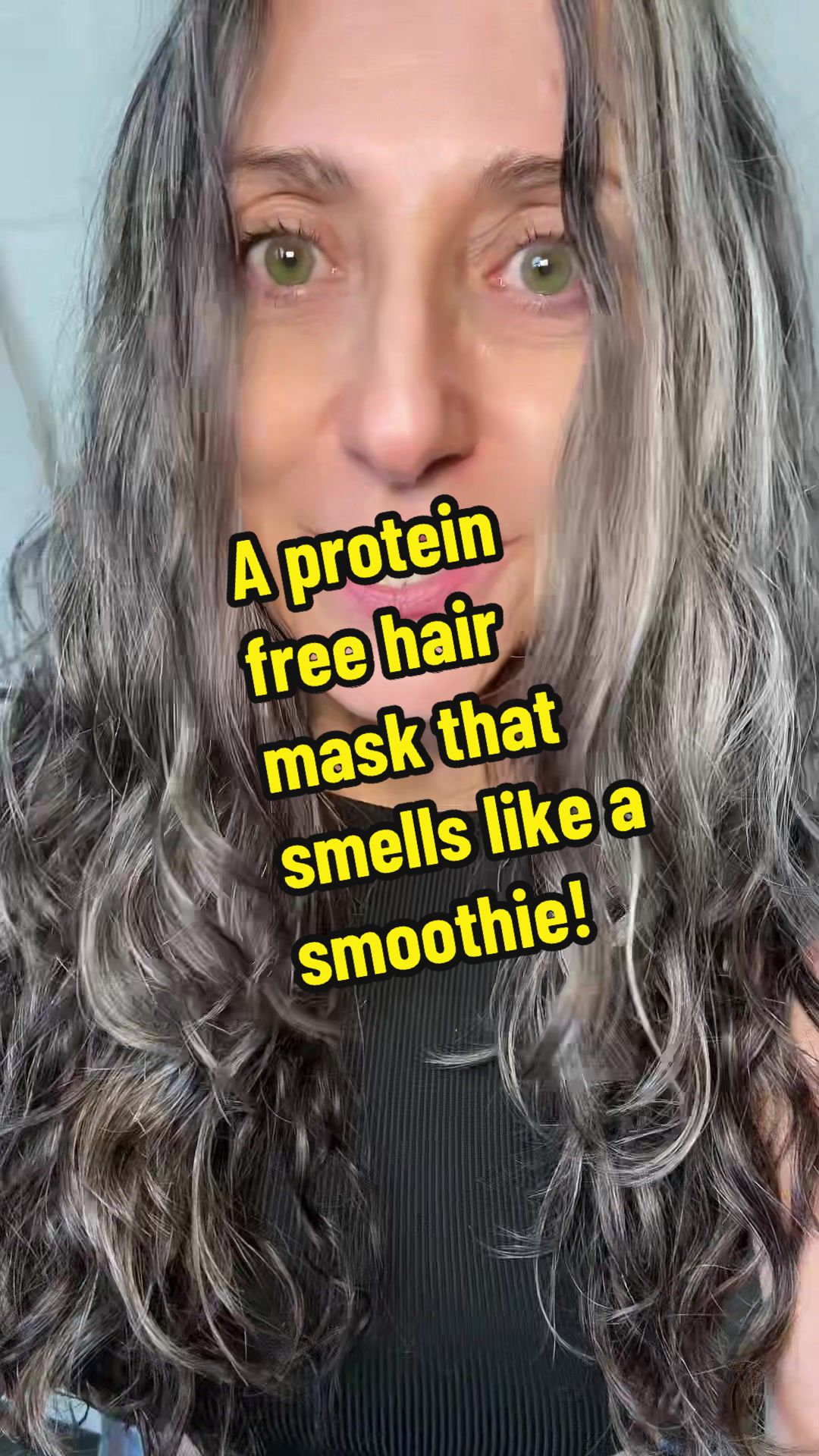 TikTok post by @grayawhile for Briogeo. Caption reads: [...] hydration boost with the @Briogeo Açaí +....