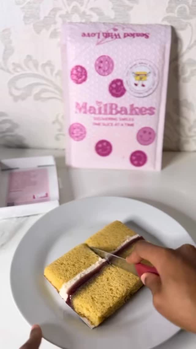 Instagram post by @nikibnatural for MailBakes. Caption reads: PR|| Did someone say a sweet treat?!🍰🤤
TikTok....