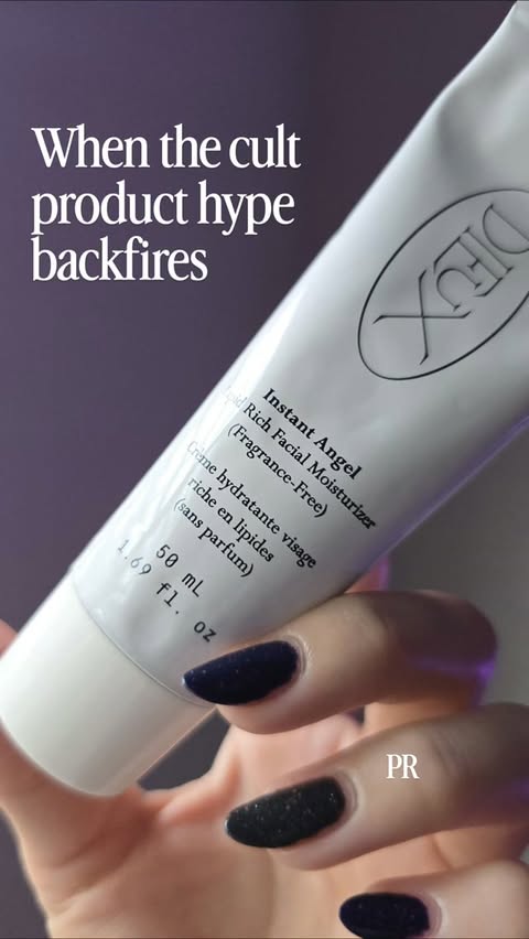 Instagram post by @fiddysnails for Farmacy Beauty. Caption reads: pr | There's an interesting psychological....