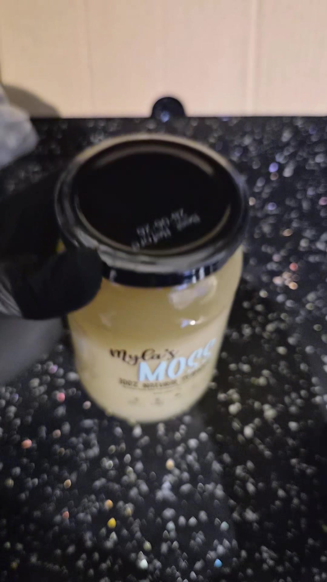 TikTok post by @a.s_diary for Myla's Moss. Caption reads: Myla's Moss Sea Moss Gel 100%Wildcrafted, No [...].