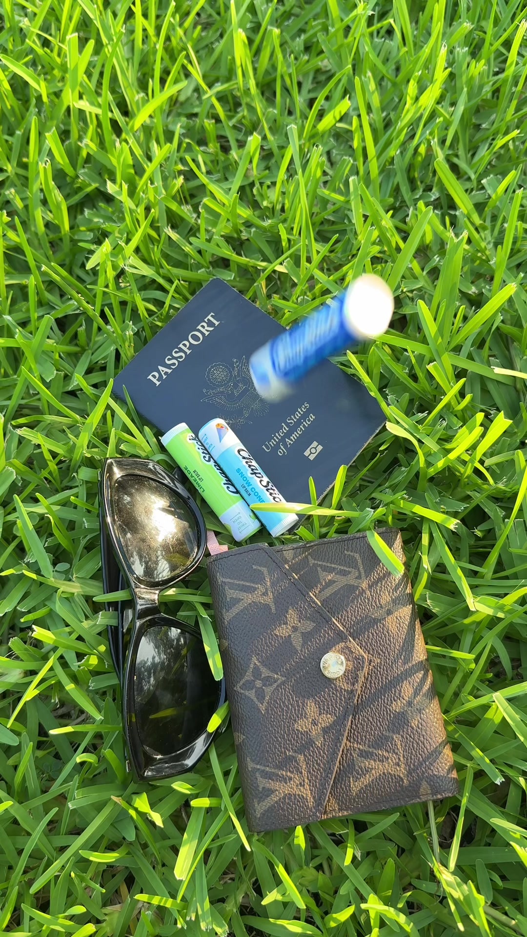 TikTok post by @selome_g for ChapStick. Caption reads: [...] town without the essentials! #gifted....