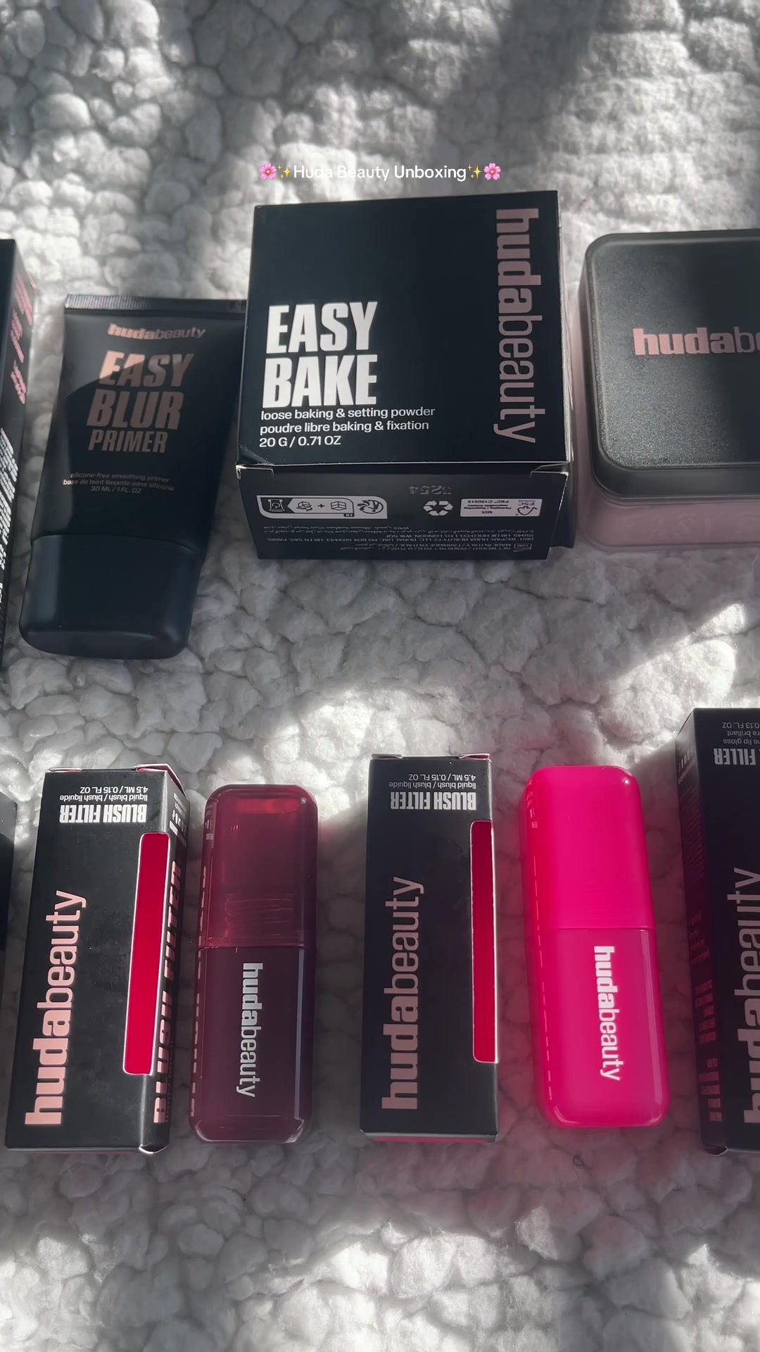 TikTok post by @breord0 for Huda Beauty. Caption reads: [...] up as an ambassador for @Huda Beauty during....